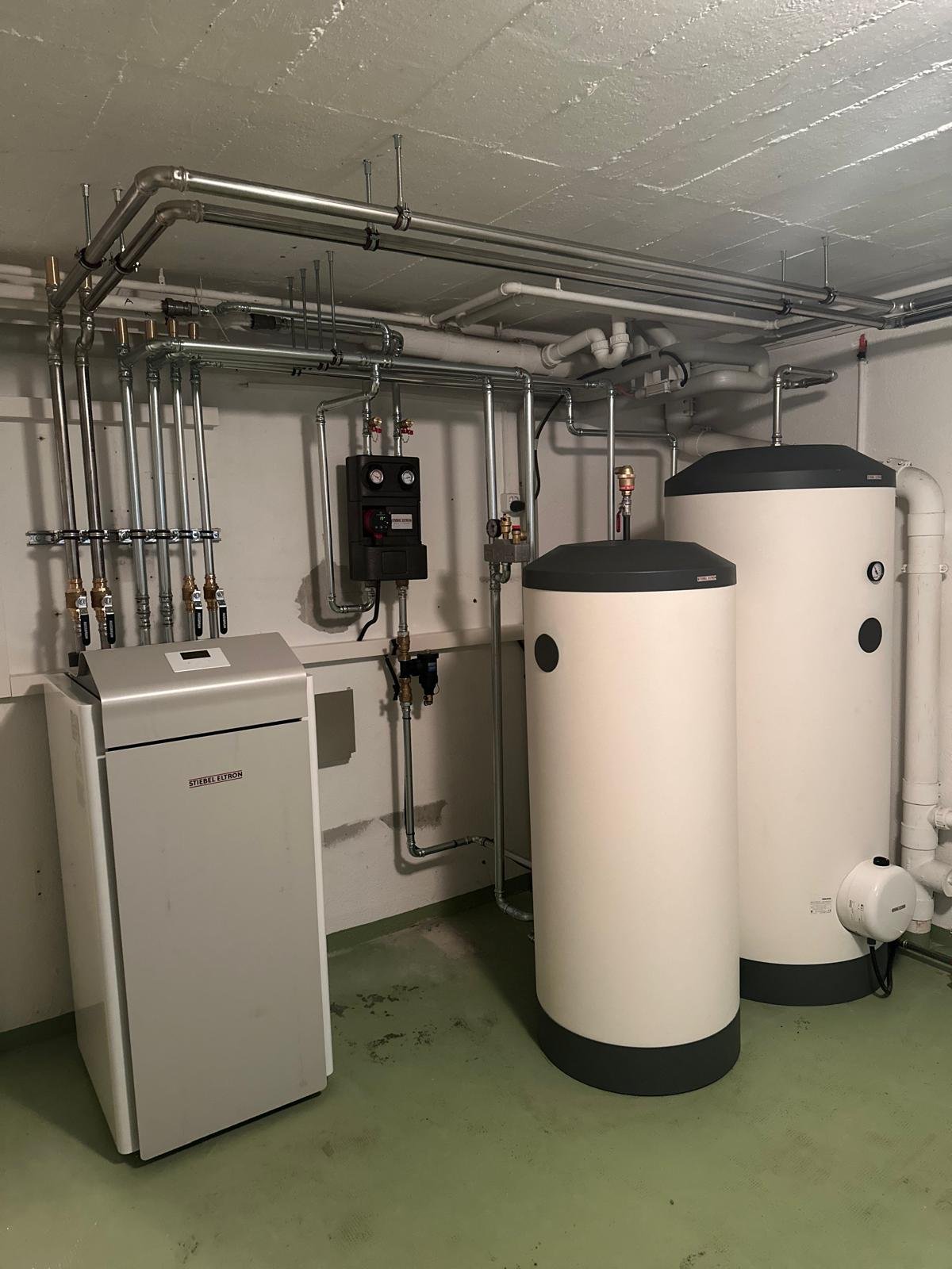 Chaufferie et ballon de stockage — réalisation VALB-THERM